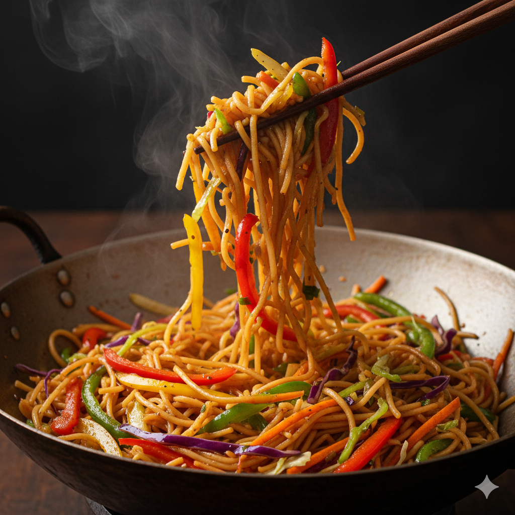 Better-Than-Takeaway Vegetable Hakka Noodles